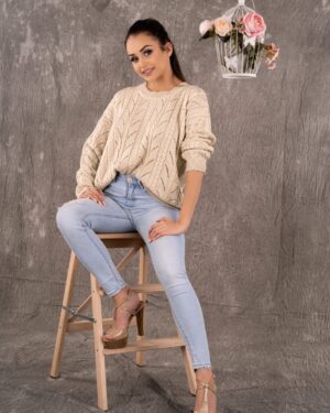 Sweter Marynesta Beige