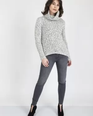 Sweter Nicola SWE 103 Ecru