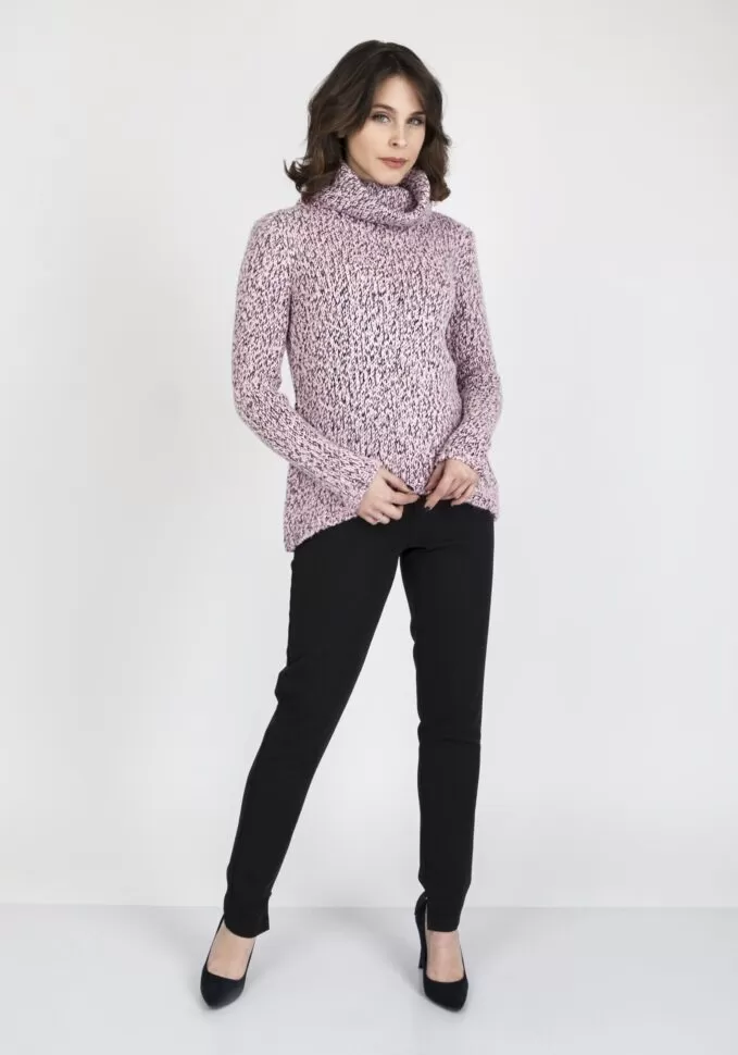 Sweter Nicola SWE 103 Różowy