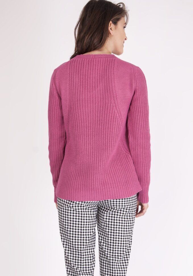 Sweter Victoria SWE 123 Różowy 2