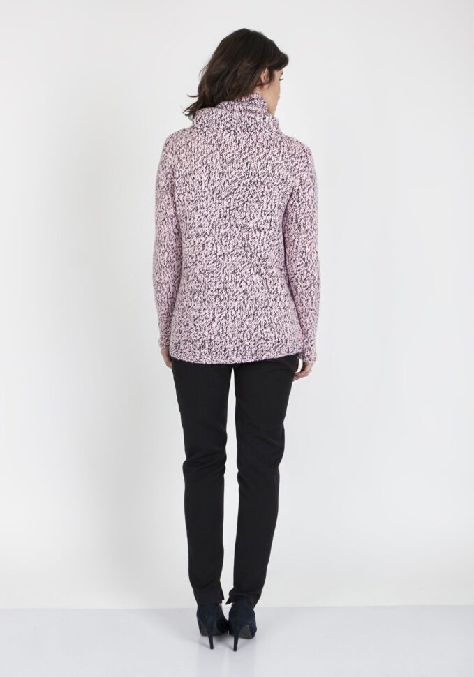 Sweter Nicola SWE 103 Różowy 2