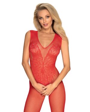 Bodystocking N112 Czerwone