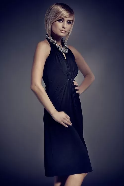 Sukienka Paloma Mod. Nr 52 czarny