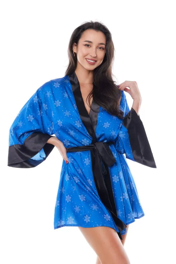 Peniuar Aster Robe Blue