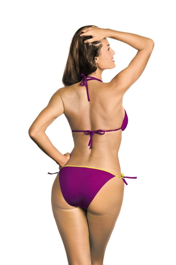 Kostium kąpielowy Anis Banana-Very Fuchsia M-427 (9) - obrazek 7