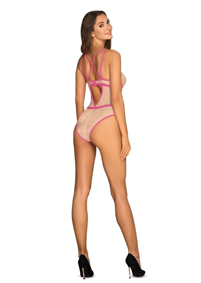 Body Nudelia Beżowo-Różowe - obrazek 6