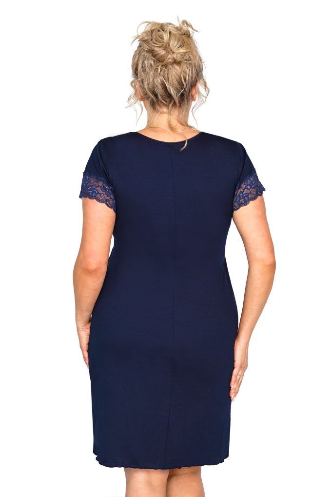 Koszula Mariza Plus Dark Blue - obrazek 3
